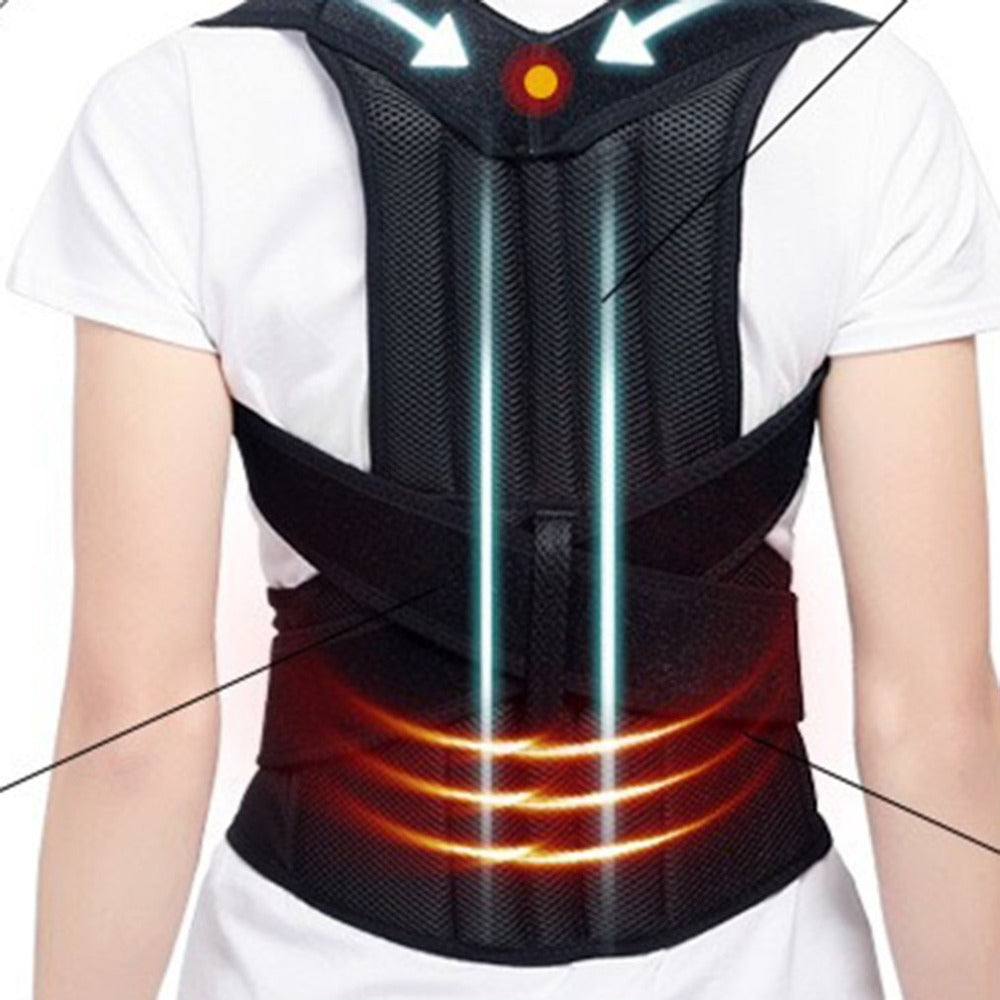 Spine Bending Posture Corrector – Adjustable Back Support for Men & Women
