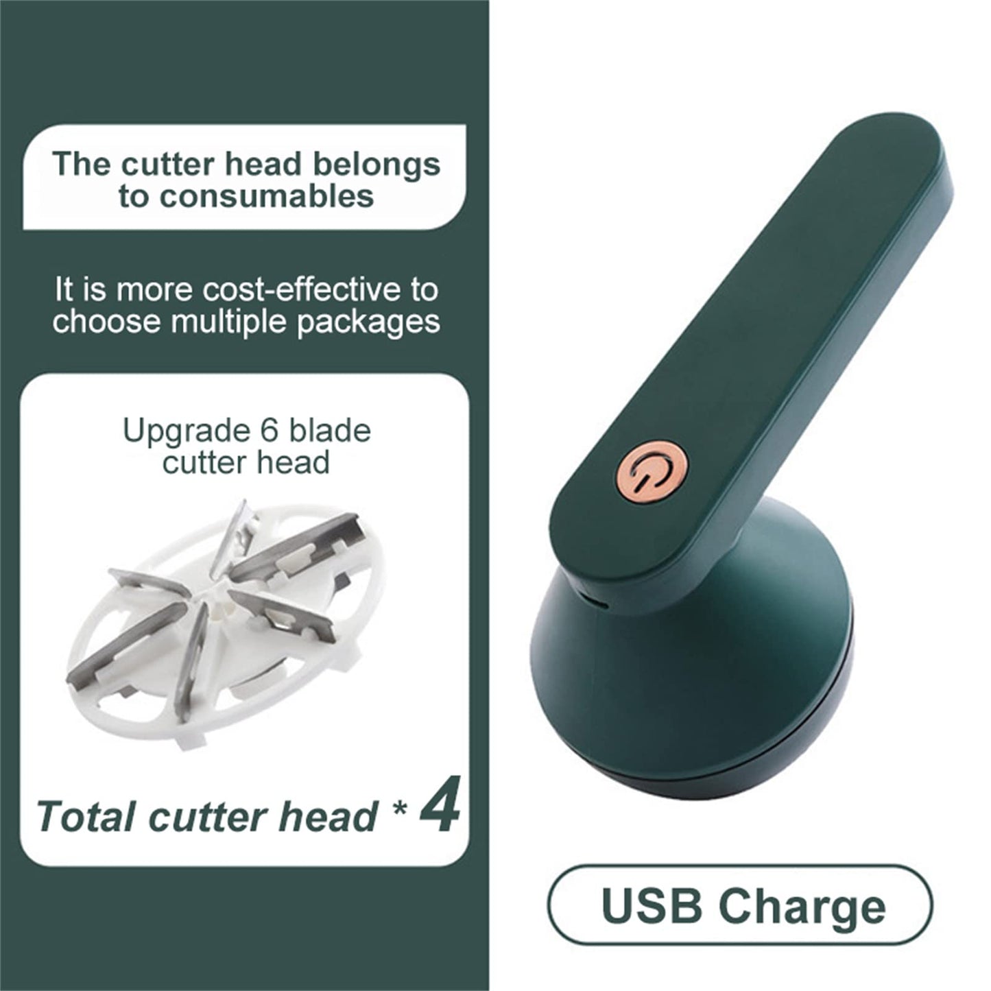 Electric Fabric Lint Remover – Portable Clothes Shaver for Sweaters & Garments