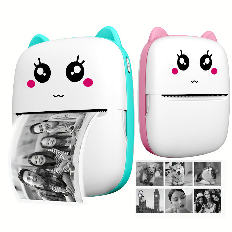 Portable Inkless Printer – Wireless Thermal Printer for Photos, Notes & Labels